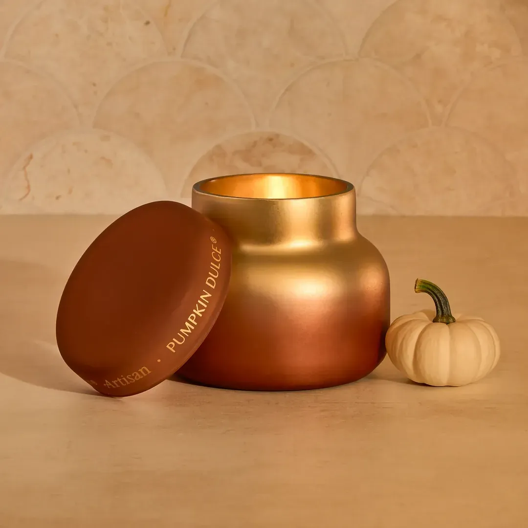 Pumpkin Dulce Artisan Tuscan Radiance Petite Candle