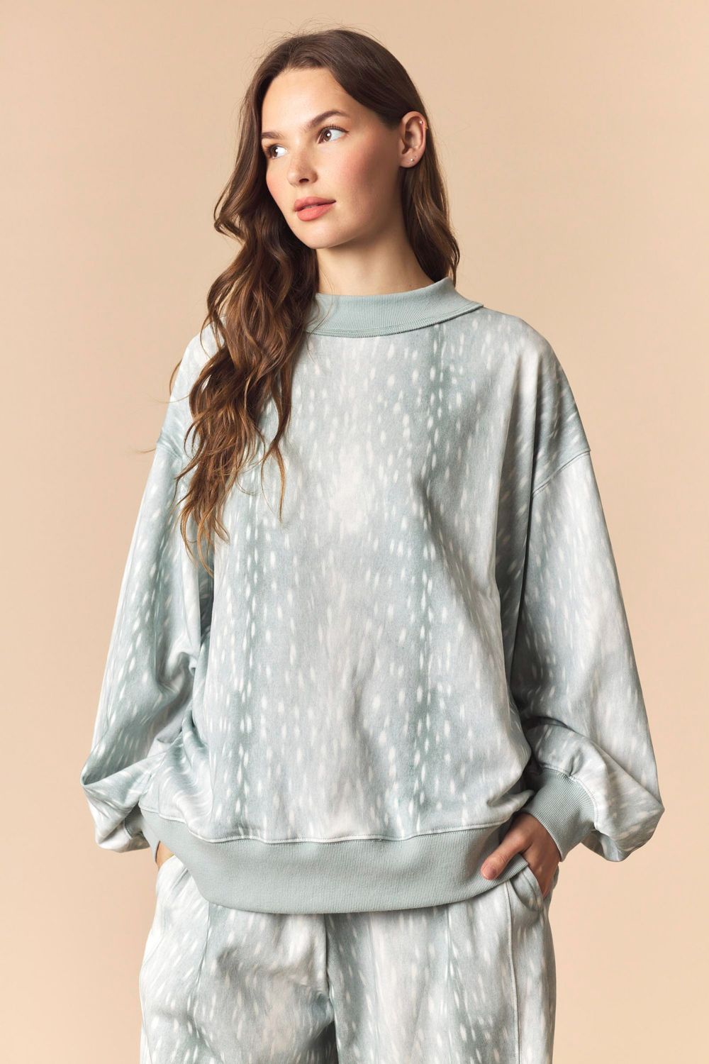Bambi Dusty Mint Sweatshirt