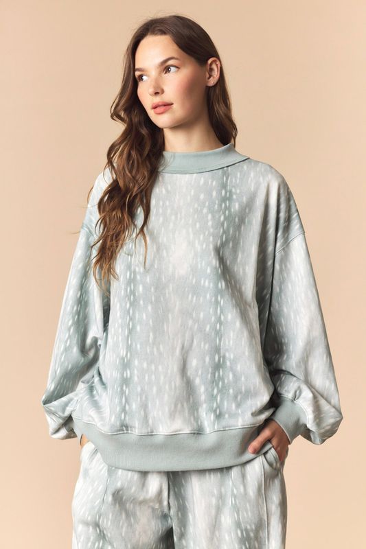 Bambi Dusty Mint Sweatshirt