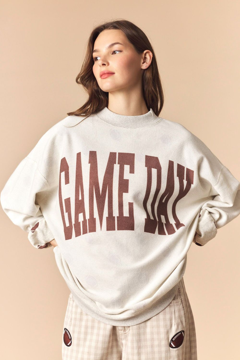 Gameday Reversible H. Grey Sweatshirt