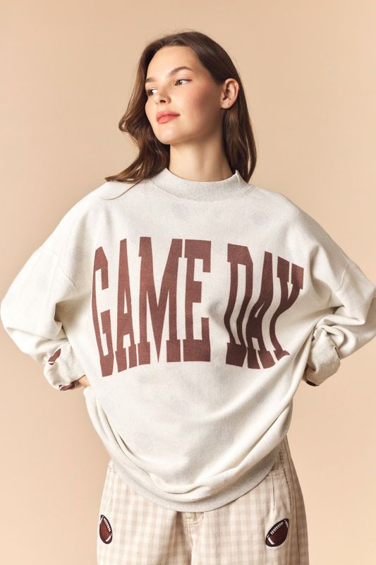 Gameday Reversible H. Grey Sweatshirt