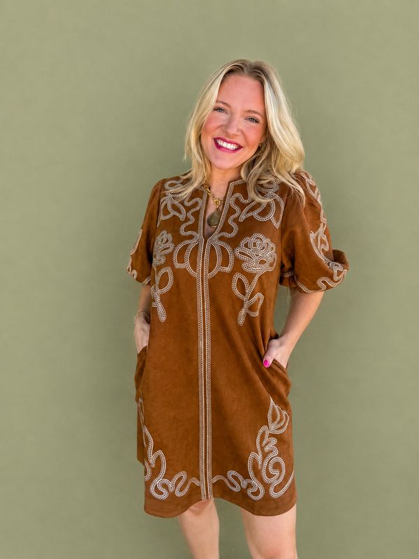 Amber Glow Dress