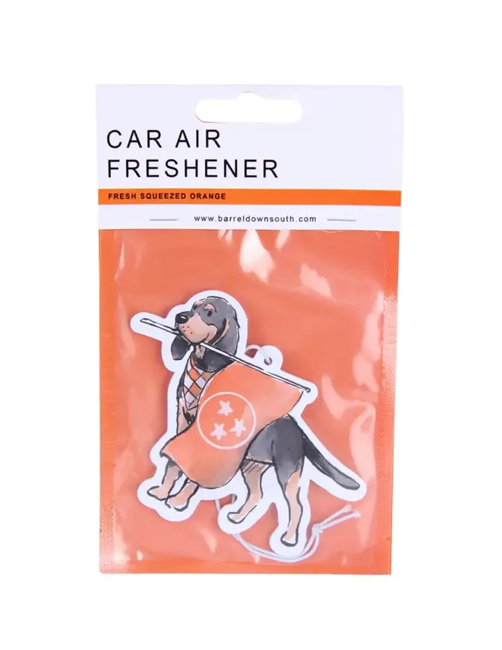 VG Blue Tick Coonhound Flag Air Freshner