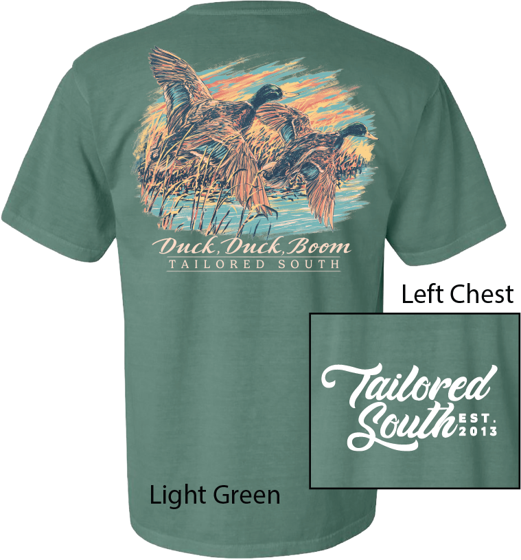 Ducks LT Green Tee