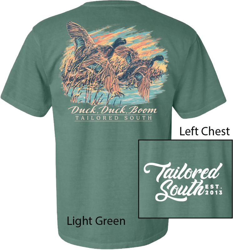 Ducks LT Green Tee