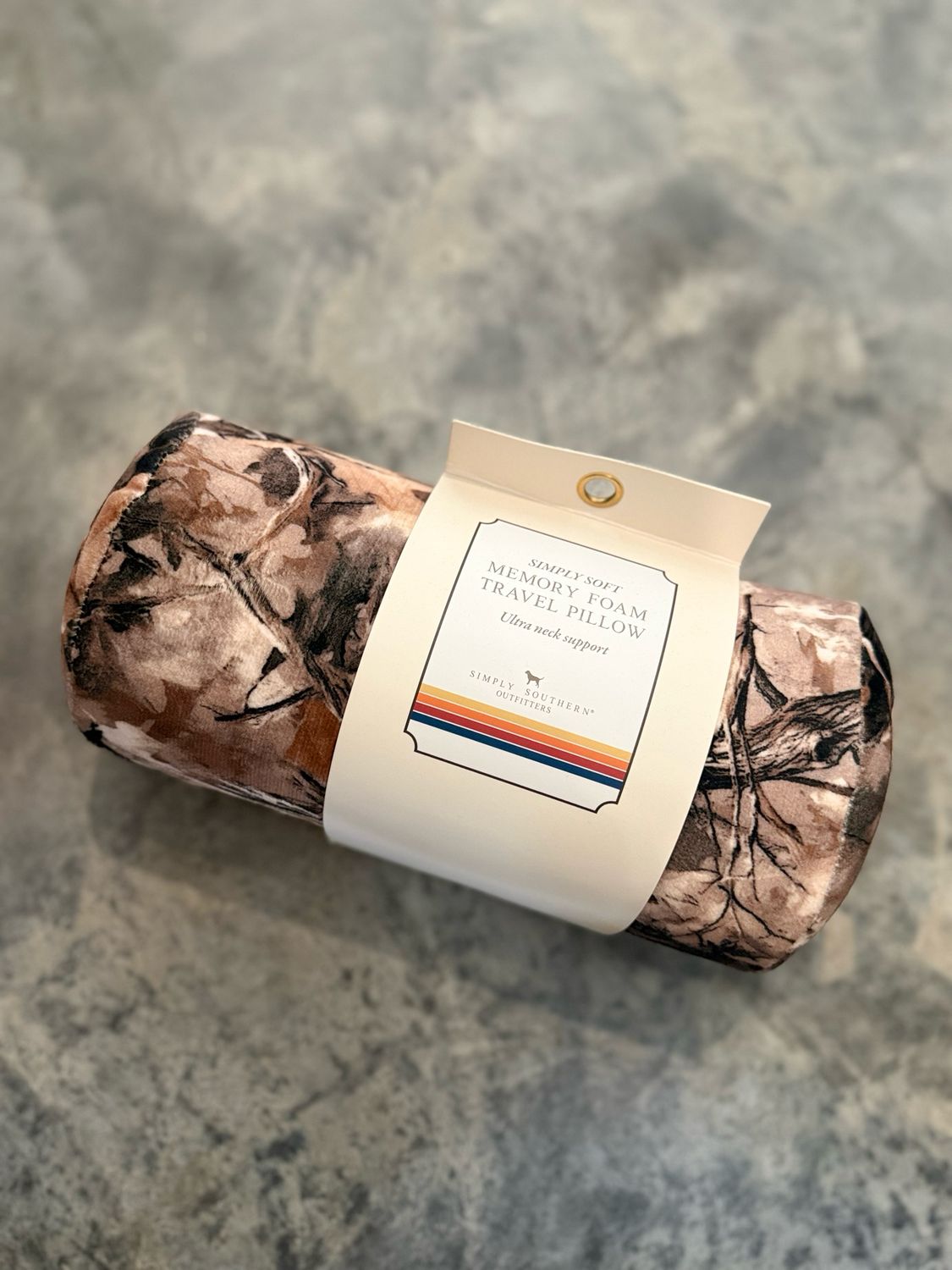 VG Camo Travel Pillow