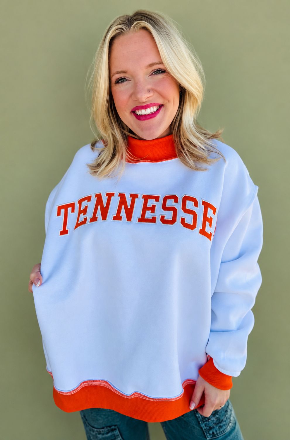 Tennessee Embroidered Sweatshirt