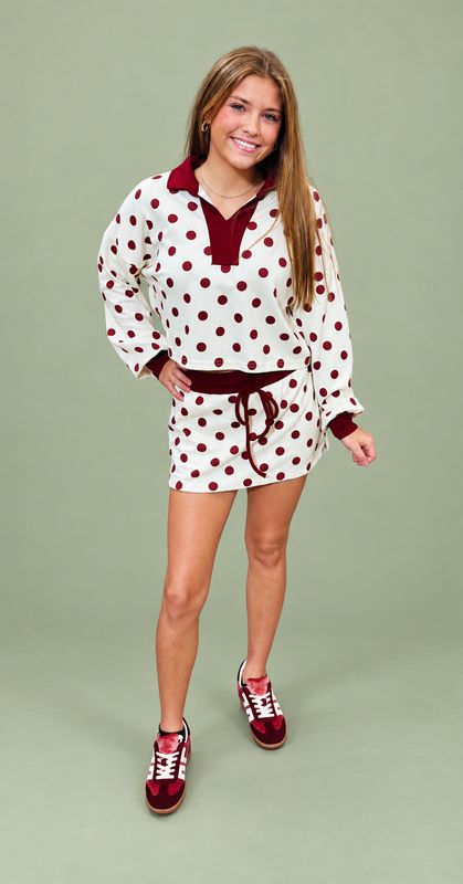 CAVS Pride Polka Dot Skirt