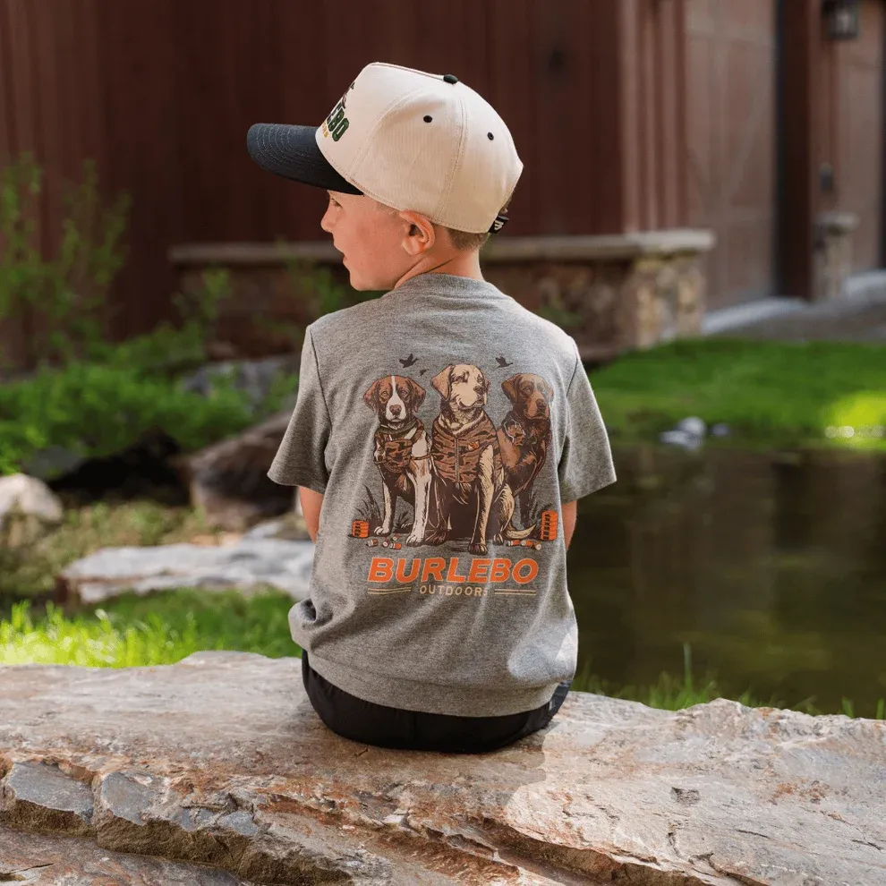 Youth SS Tee-Camo Duck Dogs