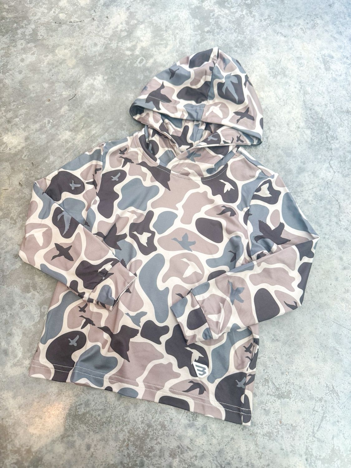 Youth Performance Hoodie-Mallard Mayhem Camo
