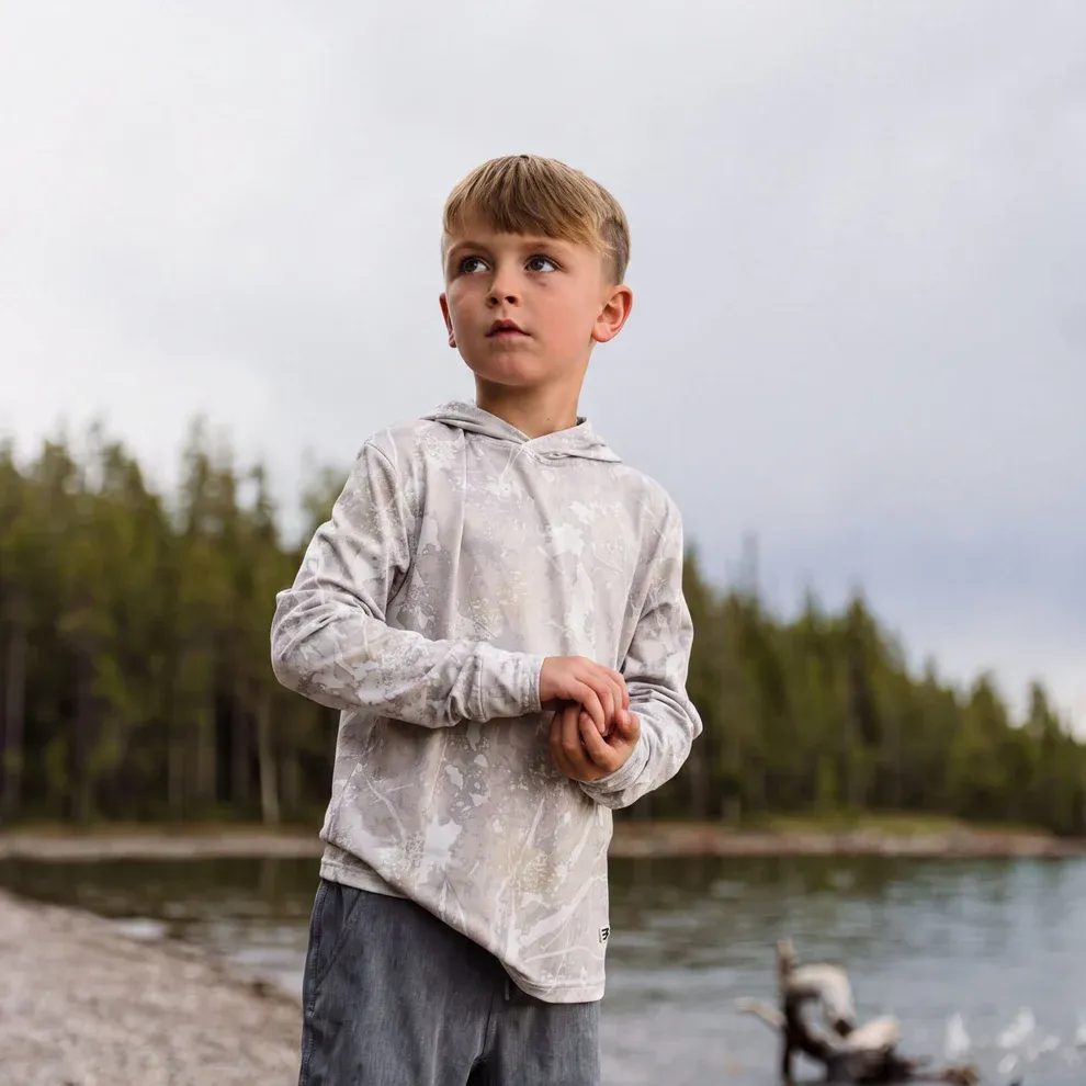 Youth Performance Hoodie-Drifter Camo