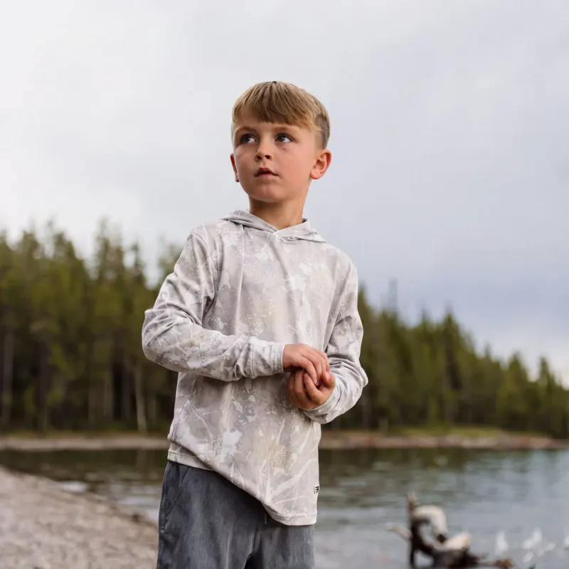 Youth Performance Hoodie-Drifter Camo