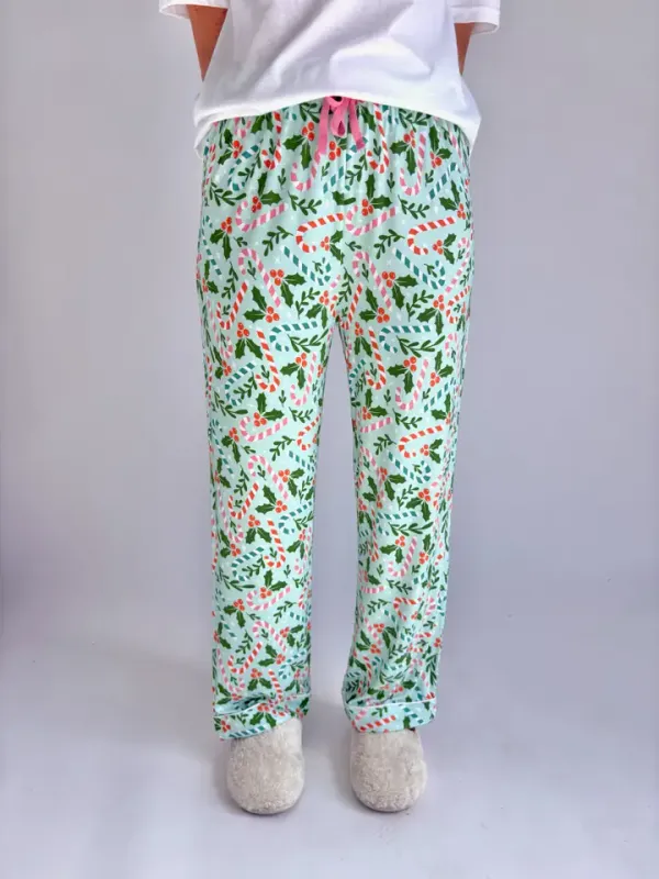 VG Candy Cane PJ Pants