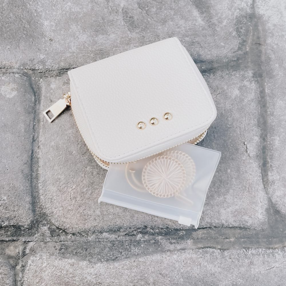 RM Cream Wanderer Poutch Travel Organizer