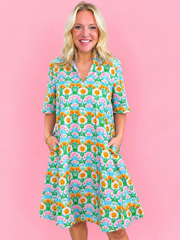 Olivia Dreamy Meadows Midi Dress