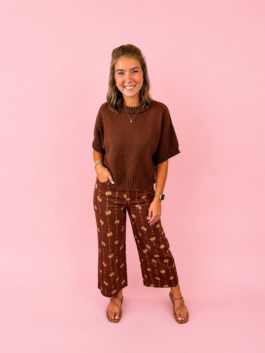 Chestnut Charm Pants