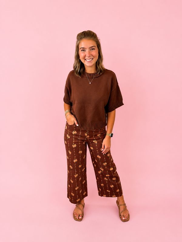 Chestnut Charm Pants