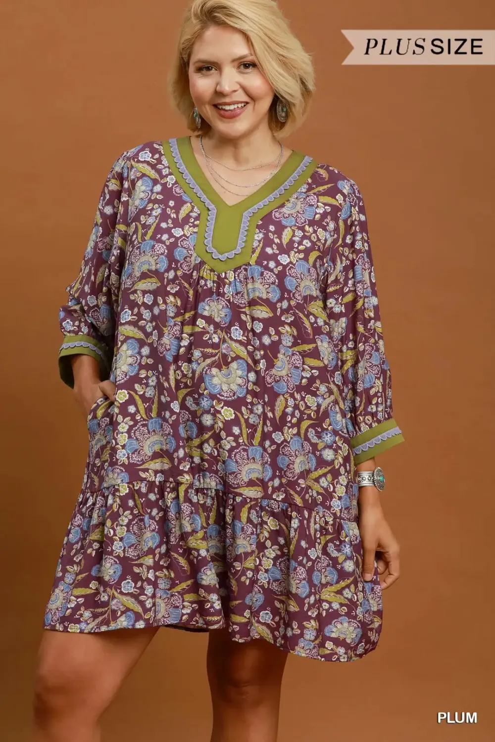 Perfectly Plus Lavender Lane Dress