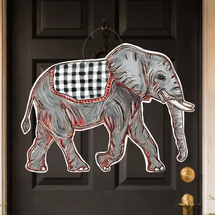VG AL Elephants Door Hanger