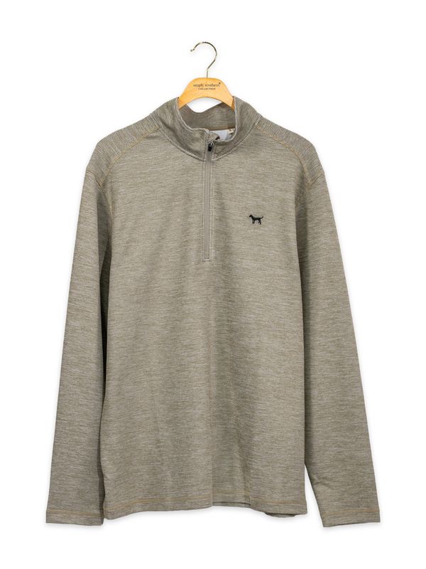 VG Heather Olive Quarter Zip