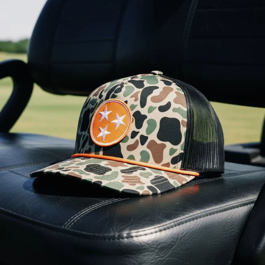 Good Shot Performance Hat Tri-Star Camo