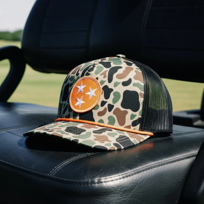 Good Shot Performance Hat Tri-Star Camo
