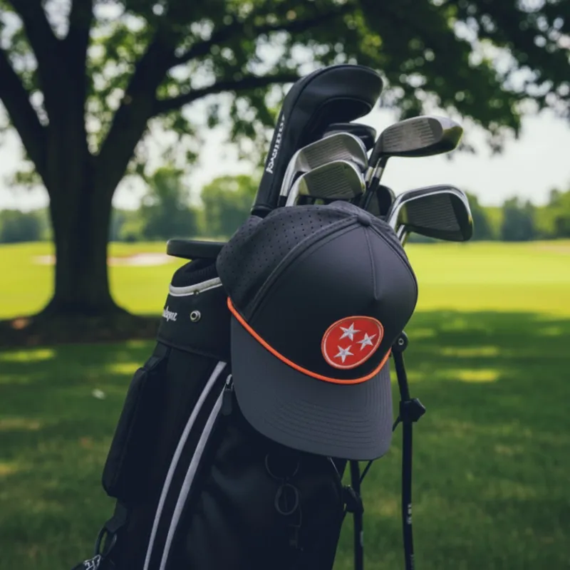 Good Shot Performance Hat Tri-Star Smokey Grey