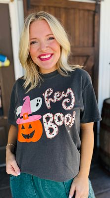 Hey Boo Graphic Tee