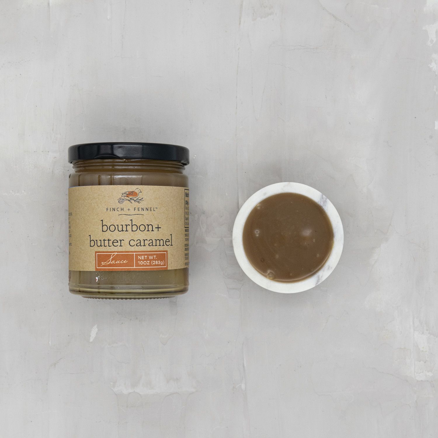 Bourbon + Caramel Sauce