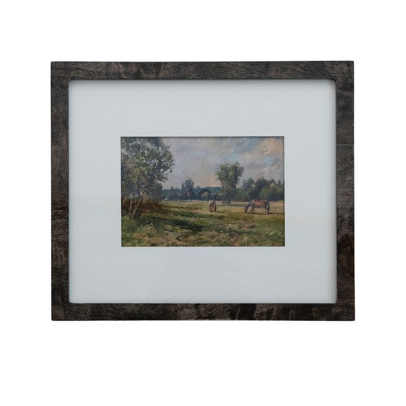DG2577-Burl Wood Veneer Frame