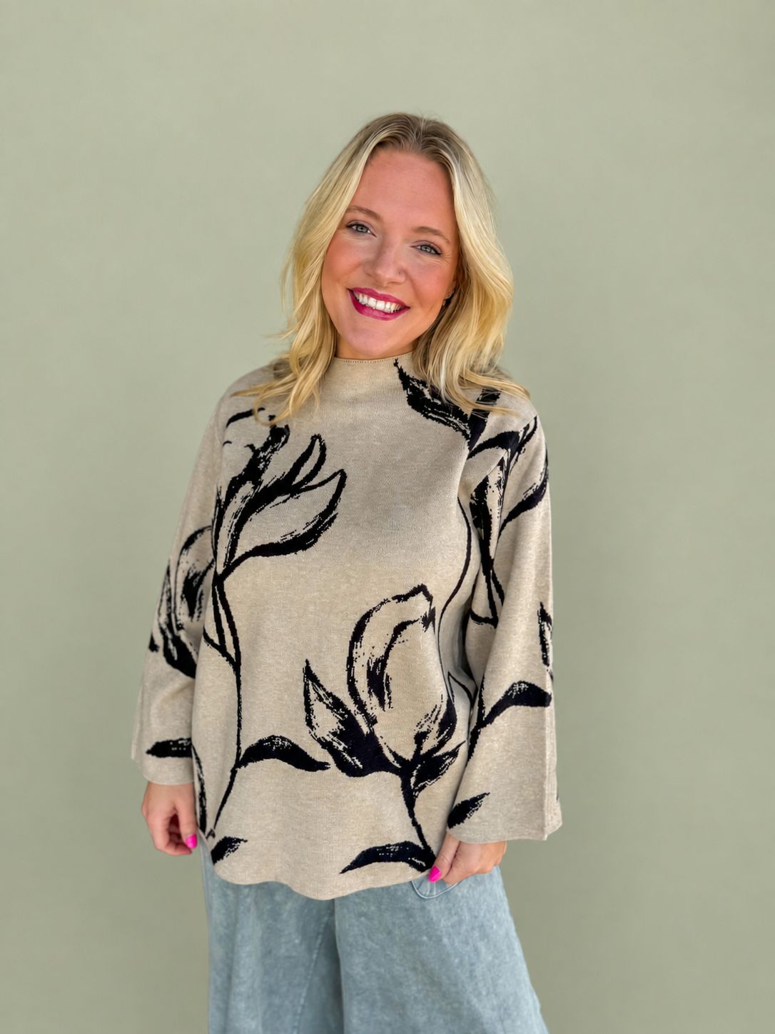 Linda Oatmeal Top