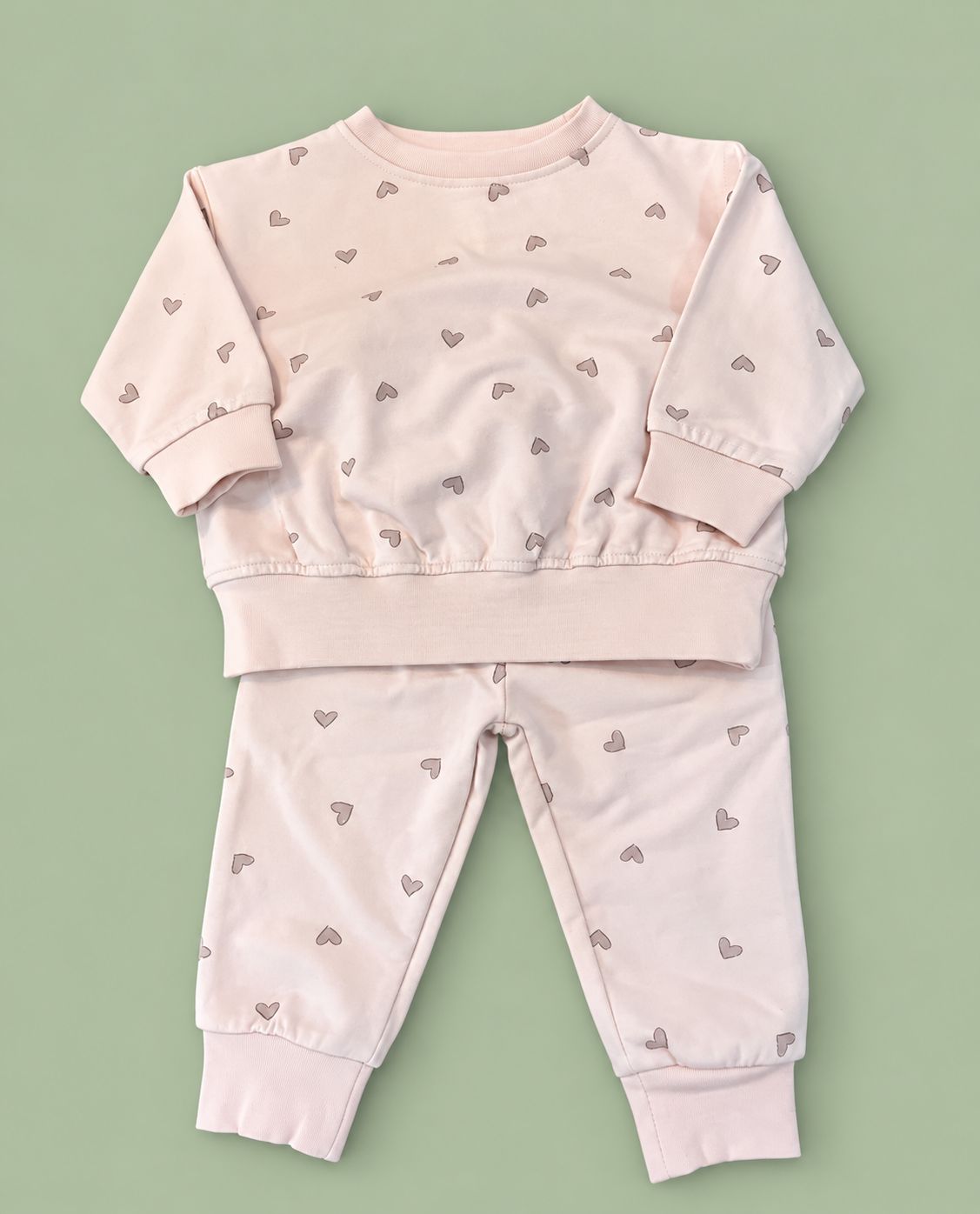 BC Relaxed Sweatsuit- Hearts