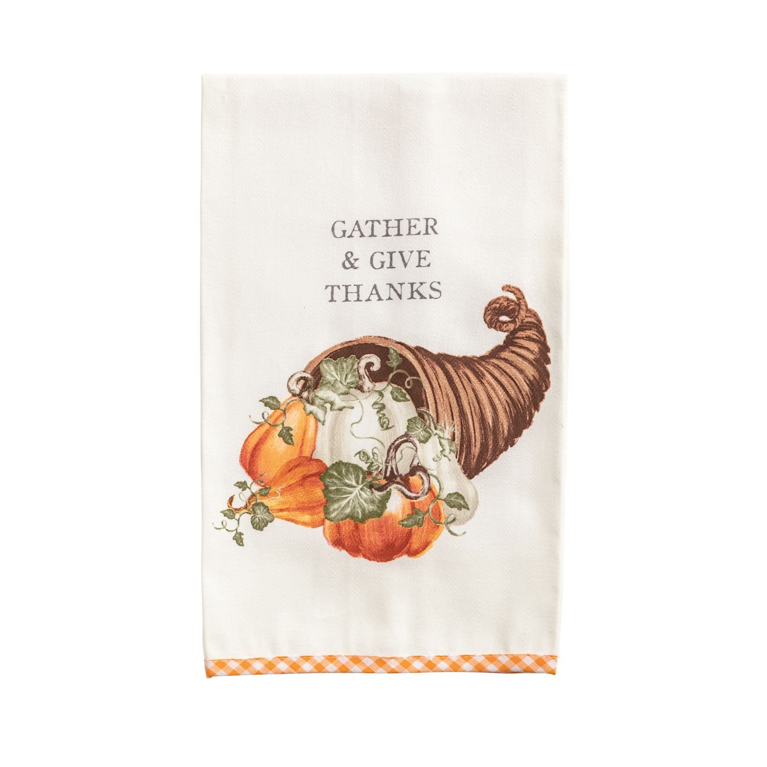 Gather &amp; Give Gingham Hem Towel