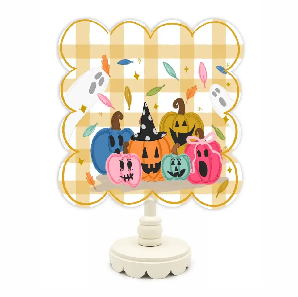 Jackolantern Square Topper