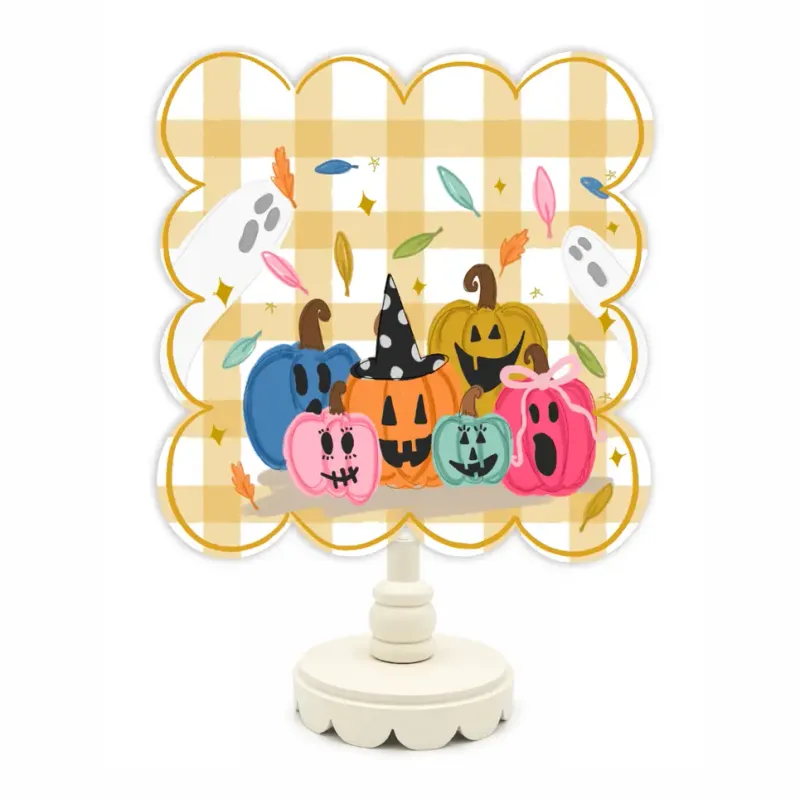 Jackolantern Square Topper