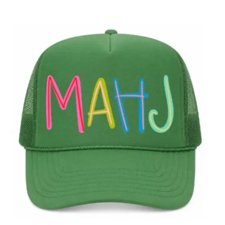 Mahj Cactus Green Trucket Hat
