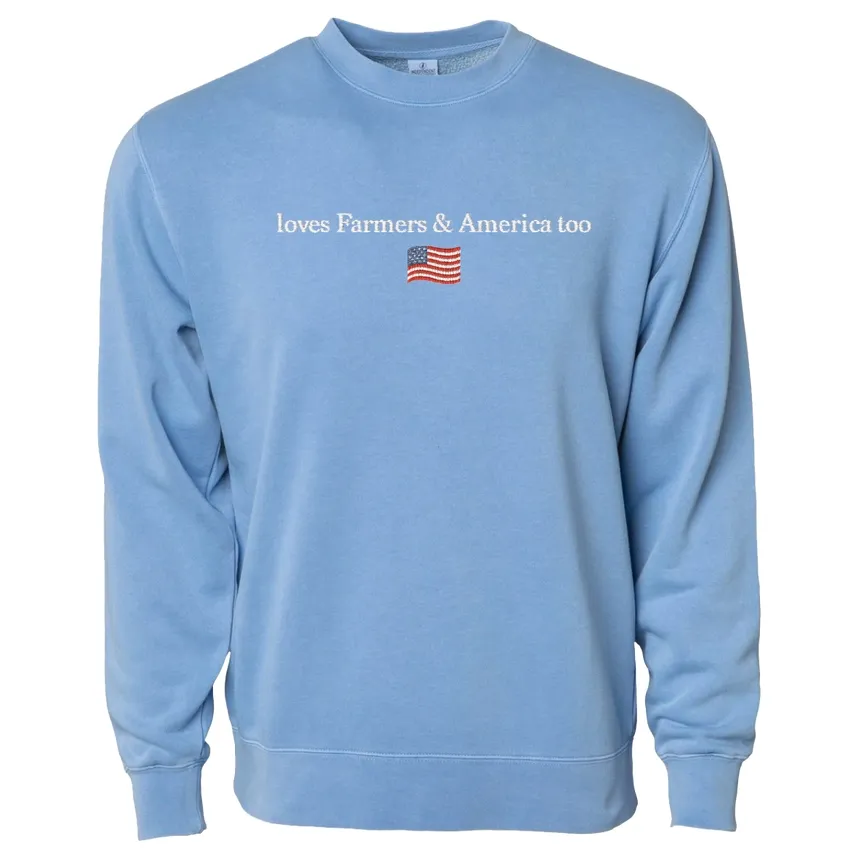 Farmers &amp; America Too Sweatshirt