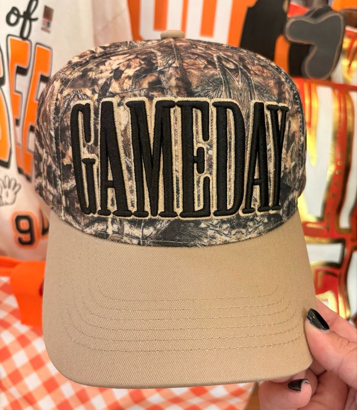 Camo Game Day Cap