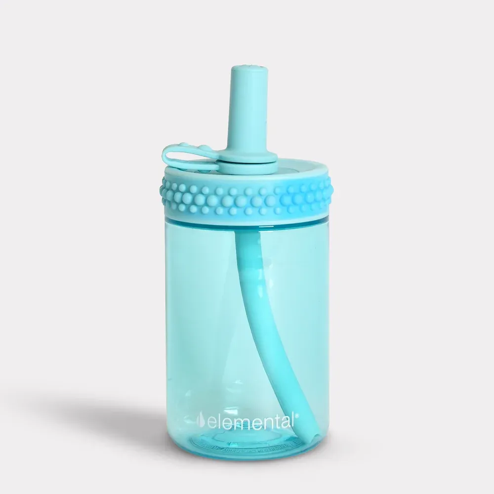 Totsy Bubble 12oz-Sky Blue Tie Dye