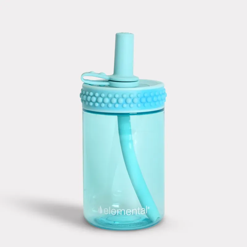 Totsy Bubble 12oz-Sky Blue Tie Dye