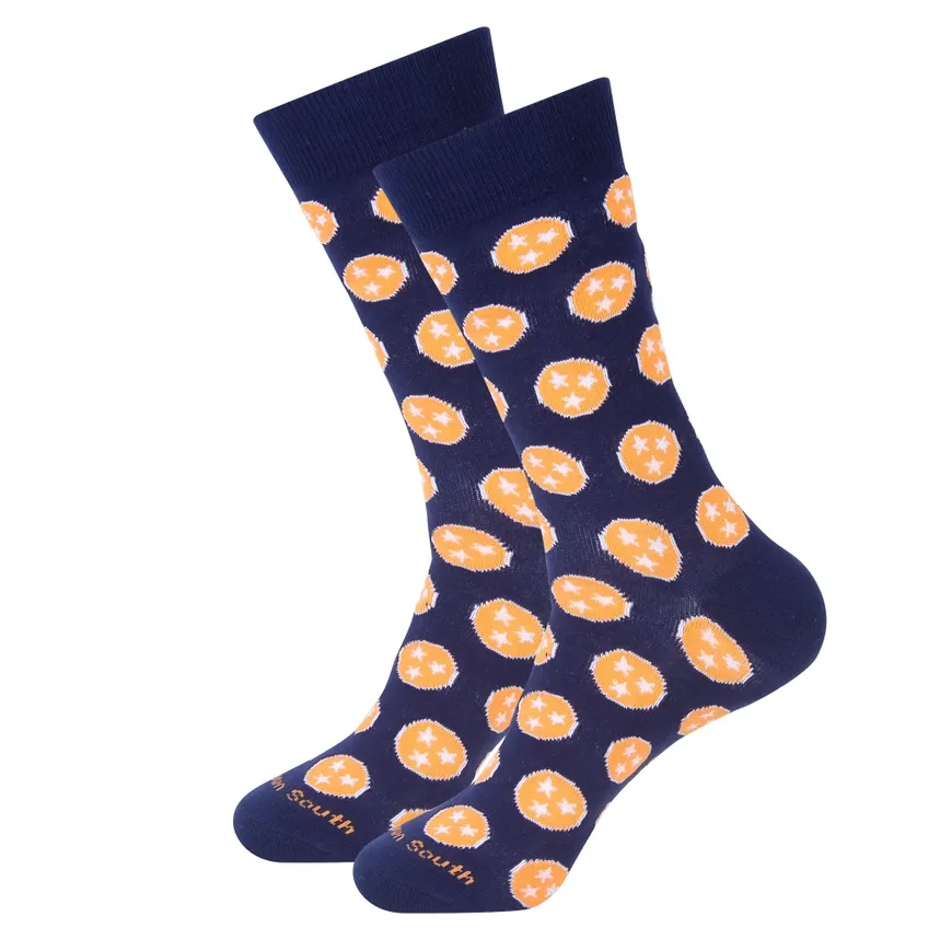 VG Navy Orange TN Tri Star Socks