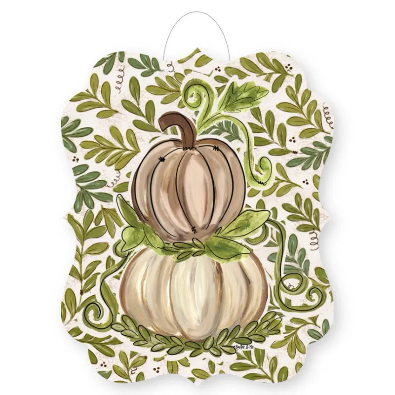 VG Olive Leaf Pumpin Door Hanger