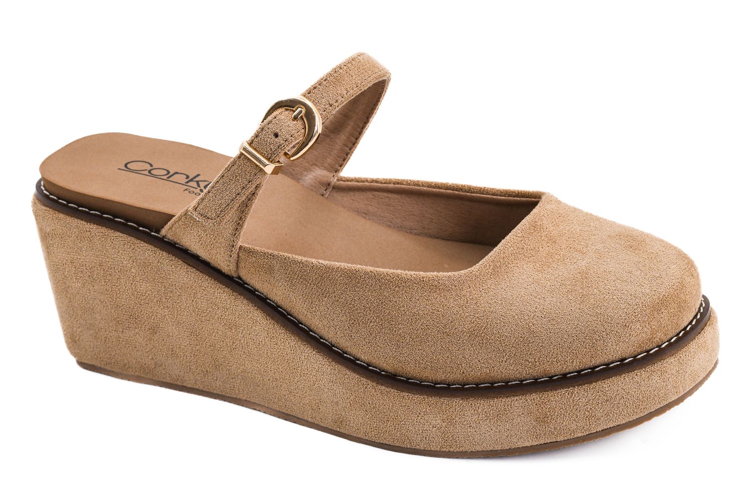 Me Time-Camel Faux Suede