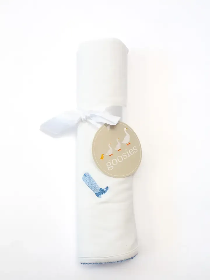 Pip Blanket-Boot Blue