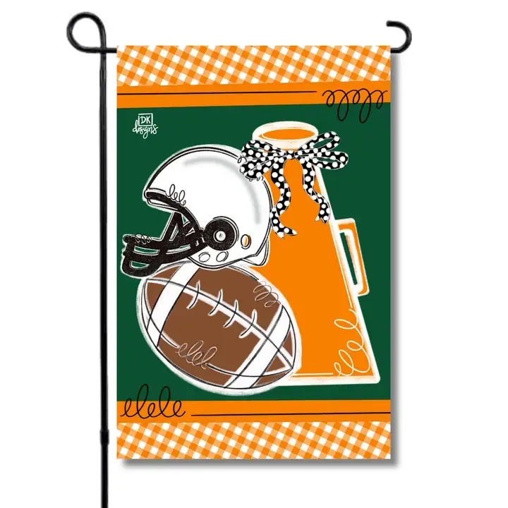 Orange &amp; Green Game Day Garden Glam