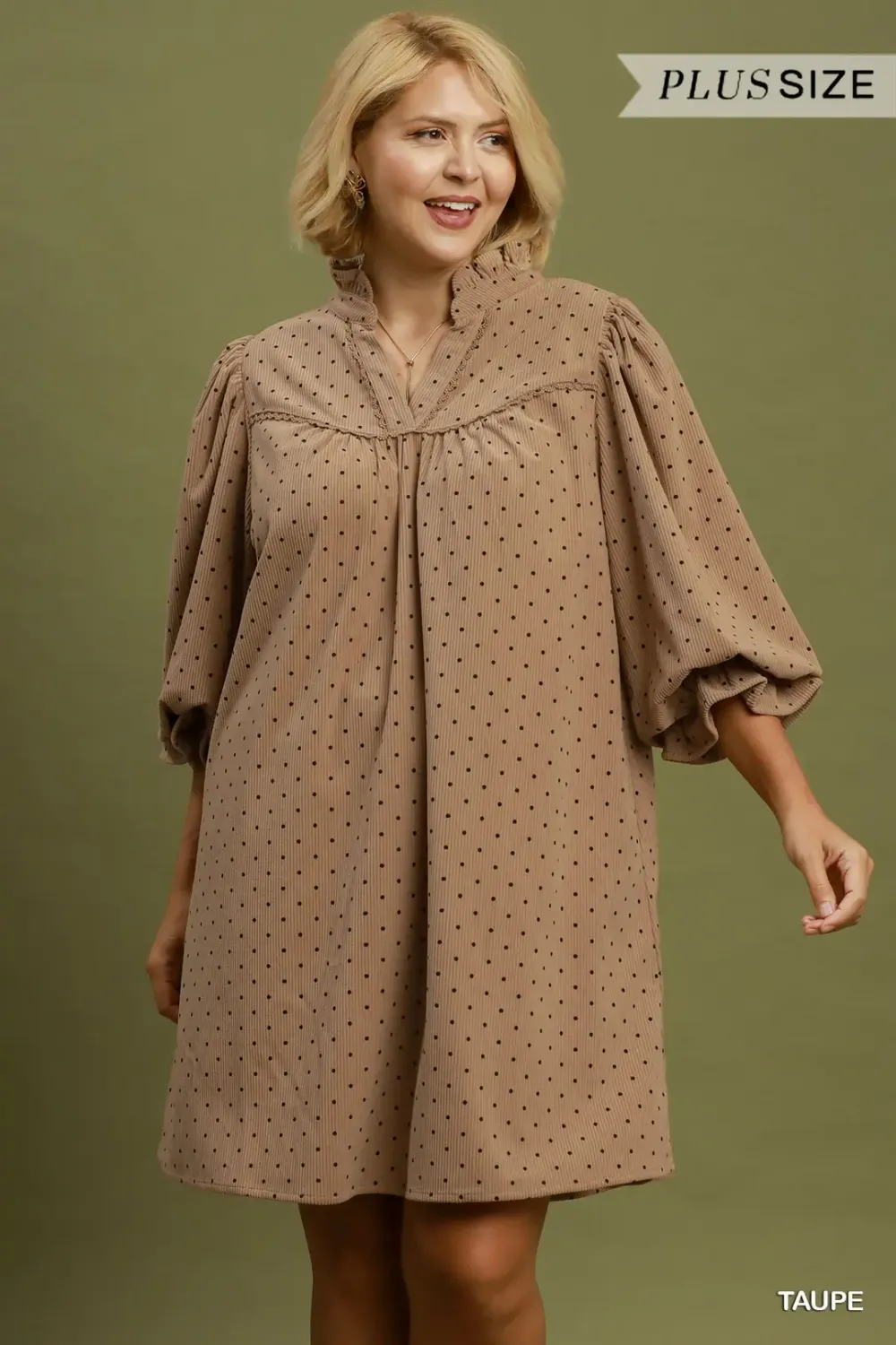The Megan Swiss Dot Dress