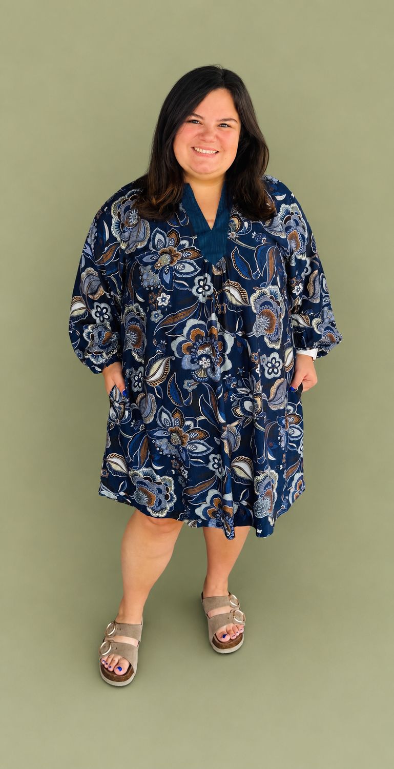 The Lena Paisley Dress