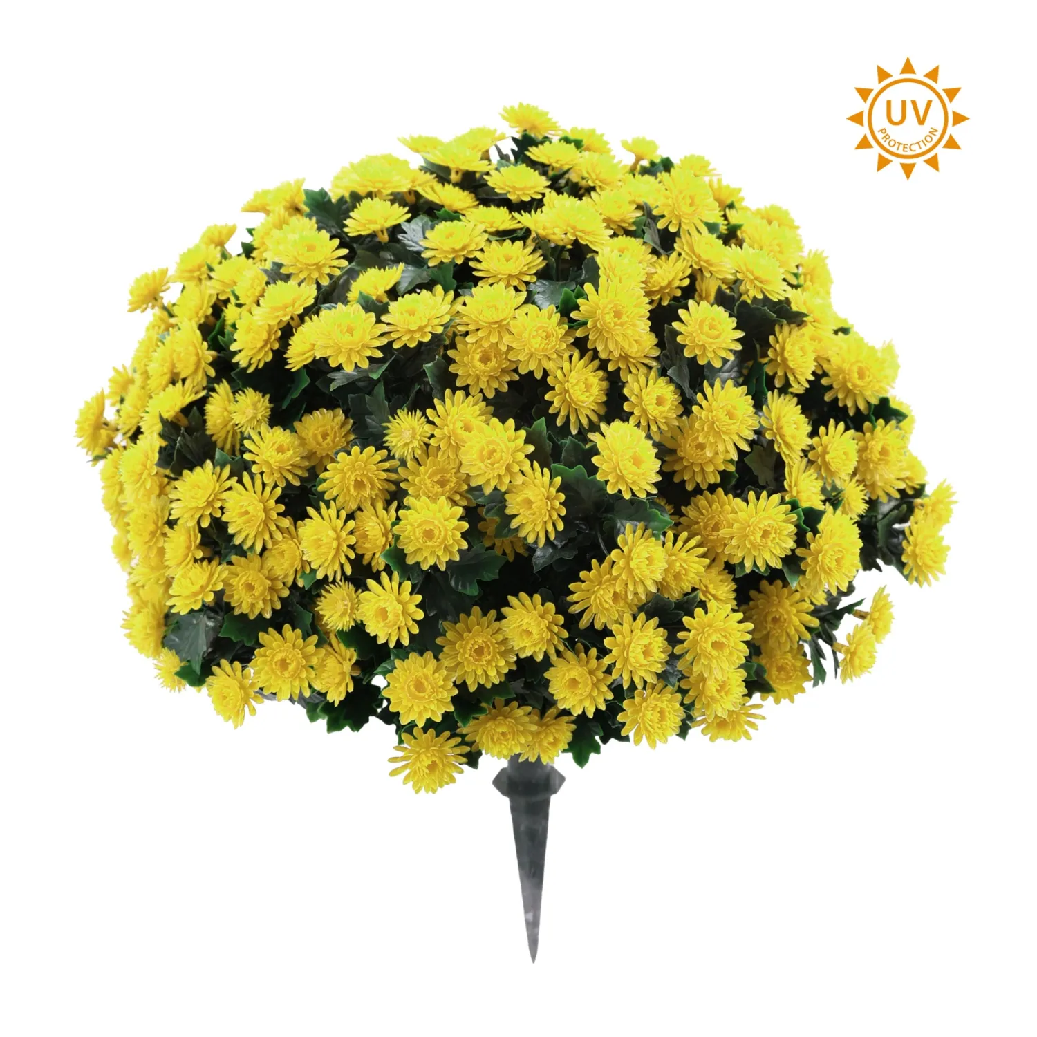 VG Mum Bush/Stake UV 16"