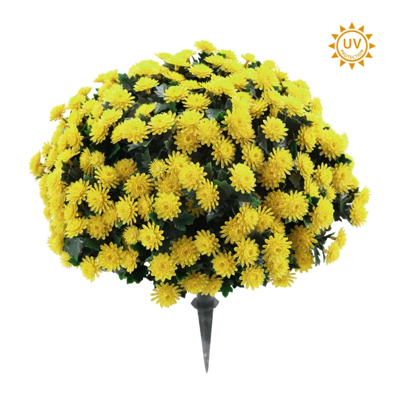 VG Mum Bush/Stake UV 16"