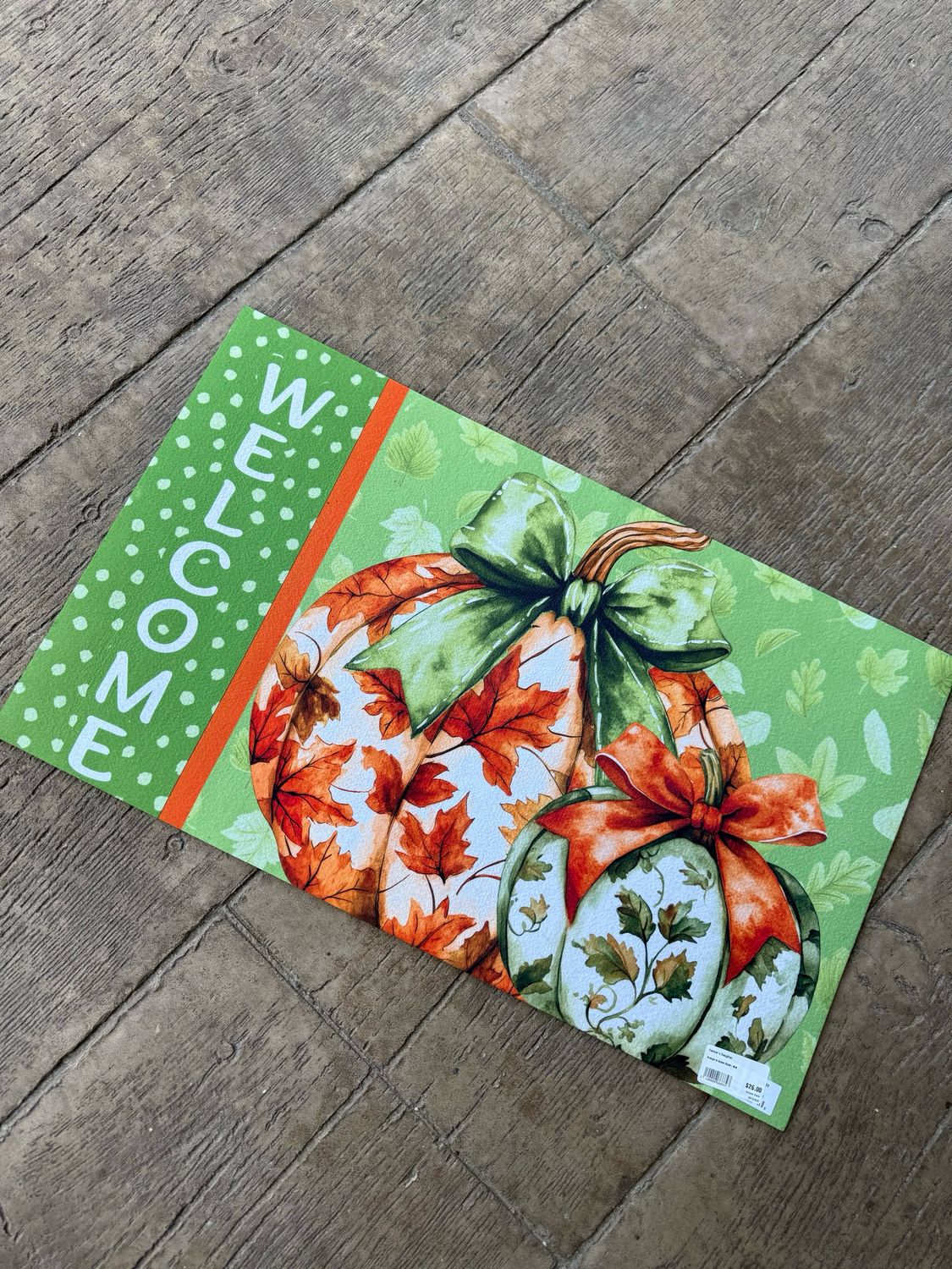 Orange &amp; Green Stack-Mat